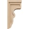 Ekena Millwork 9"W x 9"D x 18"H Wide Highland Rough Cedar Woodgrain TimberThane Corbel, Primed Tan CORUR09X09X18HLDRCPR - alternate 2